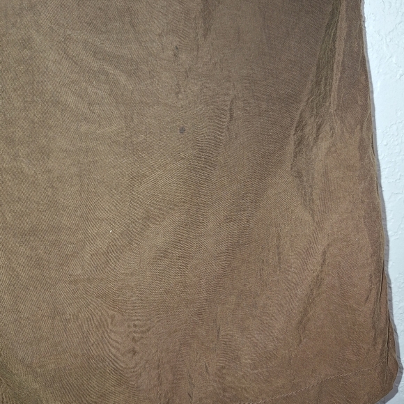 Eddie Bauer Brown Nylon Trekker Trench Pockets Size Large - Picture 7 of 16